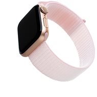 FIXED Nylon Strap pre Apple Watch 42/44/45/Ultra 49mm ružový - Remienok na hodinky