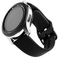 FIXED Silicone Strap Universal pre smartwatch so šírkou 20 mm čierny - Remienok na hodinky