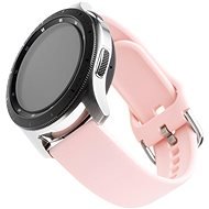 FIXED Silicone Strap Universal for Smartwatch with a Width of 20mm Pink - Watch Strap