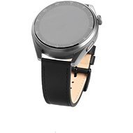 FIXED Leather Strap with width 20mm black - Watch Strap