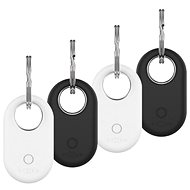 FIXED Silky for Samsung SmartTag2 4pcs 2x black + 2x white - Loop