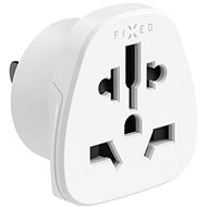 FIXED USA Adapter for connecting UK US AUS chargers to US sockets white - Travel Adapter