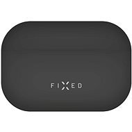FIXED Silky Cover für Apple AirPods Pro 2/Pro 2 (USB-C) schwarz - Kopfhörer-Hülle
