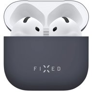 FIXED Silky für Apple AirPods 4 blau - Kopfhörer-Hülle