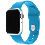FIXED Silicone Strap SET Apple Watch 42/44/45/Ultra 49mm - mélykék - Szíj