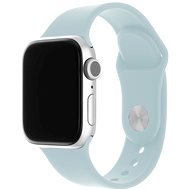 FIXED Silicone Strap SET for Apple Watch 42/44/45/Ultra 49mm, Light Turquoise - Watch Strap