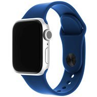 FIXED Silicone Strap SET für Apple Watch 42/44/45/Ultra 49mm - königsblau - Armband