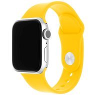 FIXED Silicone Strap SET Apple Watch 42/44/45/Ultra 49mm - sárga - Szíj