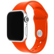 FIXED Silicone Strap SET für Apple Watch 38 mm / 40 mm / 41 mm - apricot - Armband