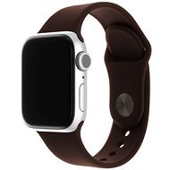 FIXED Silicone Strap SET for Apple Watch 38/40/41mm, Cocoa - Watch Strap