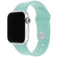 FIXED Silicone Strap SET für Apple Watch 38/40/41mm - tiefgrün - Armband