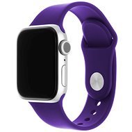 FIXED Silicone Strap SET for Apple Watch 38/40/41mm, Dark Purple - Watch Strap