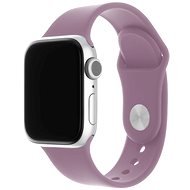 FIXED Silicone Strap SET für Apple Watch 38/40/41mm - hell lila - Armband