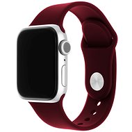 FIXED Silicone Strap SET for Apple Watch 38/40/41mm, Burgundy Red - Watch Strap