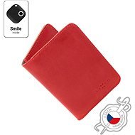 FIXED Smile Wallet XL so smart trackerom FIXED Smile PRO červená - Peňaženka