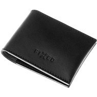 FIXED Wallet in Genuine Cowhide, Black - Wallet