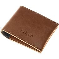FIXED Wallet in Genuine Cowhide, Brown - Wallet
