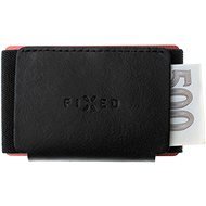 FIXED Tiny Wallet z pravej hovädzej kože čierna - Peňaženka