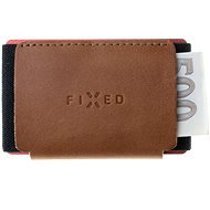 FIXED Tiny Wallet in Genuine Cowhide, Brown - Wallet