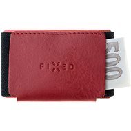 FIXED Tiny Wallet z pravej hovädzej kože červená - Peňaženka