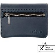 FIXED Tripple Wallet z pravej hovädzej kože modrá - Peňaženka