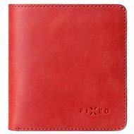 FIXED Classic pénztárca valódi marhabőrből, piros színben - Pénztárca