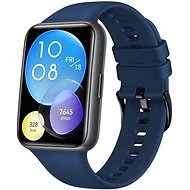 FIXED Silicone Strap pre Huawei Watch FIT2 modrý - Remienok na hodinky