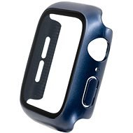 FIXED Pure+ edzett üveggel a 40 mm-es Apple Watch okosórához - kék - Okosóra tok