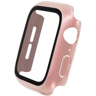 FIXED Pure+ with Tempered Glass for Apple Watch 40mm Pink - Protective Watch Cover