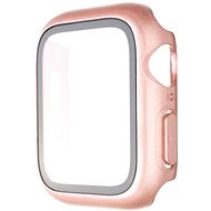 FIXED Pure+ with tempered glass for Apple Watch 41mm pink - Protective Watch Cover