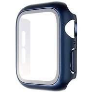FIXED Pure+ with tempered glass for Apple Watch 45mm blue - Protective Watch Cover