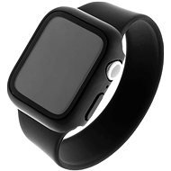 FIXED Pure+ with Tempered Glass for Apple Watch 44mm Black - Protective Watch Cover