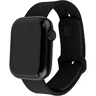 FIXED Silicone Sporty Strap for Apple Watch Ultra 49mm Black - Watch Strap