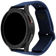 FIXED Silicone Sporty Strap with Quick Release 20mm for smartwatch blue - Watch Strap