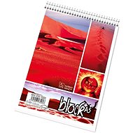 Papírny Brno, A5, 50 sheets, Spiral Top, Perforated, Lined - Notepad