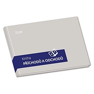 PAPÍRNY BRNO Book of arrivals and departures, with stiff covers - Form