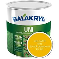 PPG Deco Czech Balakryl UNI SATIN 0.7 kg, 1023 traffic yellow - All-Purpose Paint