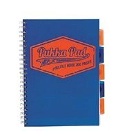 PUKKA PAD Project Book Neon A4 square, blue - Notepad