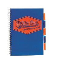 PUKKA PAD Project Book Neon A4 lined, blue - Notepad