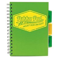 PUKKA PAD Project Book Neon A5 Linked, Green - Notepad
