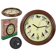 Popron Wall Clock with bird sounds - Wall Clock