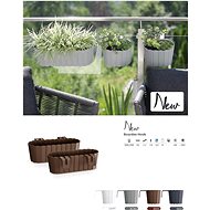 Prosperplast BOARDEE HOOK Anthracite 38.3cm - Flower Box