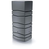 PROSPERPLAST Rainwater barrel AQUA TOWER 650l, light grey - Barrel