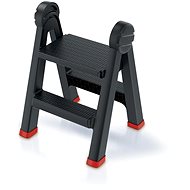 PROSPERPLAST steps TITAN LADDER black 47x43,5x63 cm - Stepladder