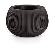 PROSPERPLAST Beton Bowl čierny 37 cm - Kvetináč