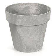 PROSPERPLAST Cube beton effect šedý 20cm  - Květináč