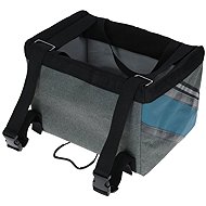 Kerbl Bike travel bag for dog Vacation 38 × 29 × 25 cm, grey/blue - Dog Carriers