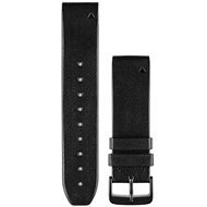 Garmin QuickFit 22, Leather, Black - Watch Strap