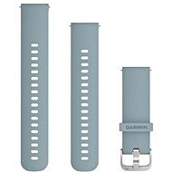 Garmin Quick Release 20 szilikon - seafoam navy - ezüst csat - Szíj