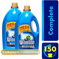 WOOLITE Complete 2 × 4,5 l (150 praní) - Prací gel